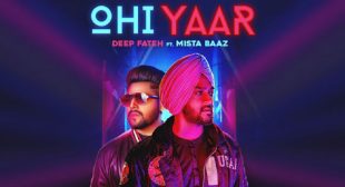 Ohi Yaar by Mista Baaz is Out on LyricsBELL.com