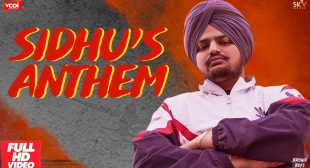 Sidhu’s Anthem Lyrics
