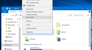 How to Pin Contacts, Websites, Notes, and More in Start Menu