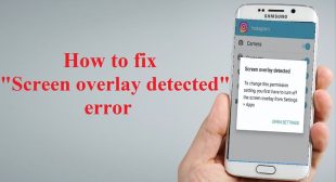 How to Fix the Error