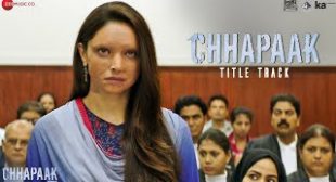 Chhapaak Song Lyrics ARIJIT SINGH|Deepika Padukone