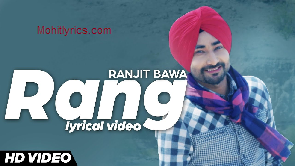 Rang Lyrics – Ranjit Bawa