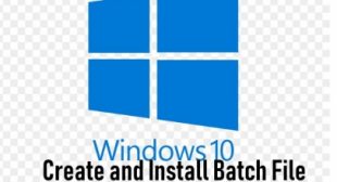 How to Create and Run Batch File in Windows 10