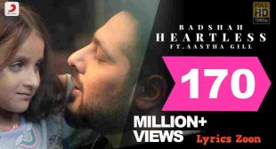 Heartless Lyrics ~ LyricsZoon | Best Hindi Lyrics Collection