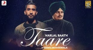 Sidhu Moosewala & Harlal Batth’s ‘TAARE’ Lyrics