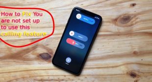 How to Fix You are not set up to use this calling feature