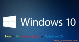 How to fix wmpnscfg.exe on Windows 10 – Webroot Safe