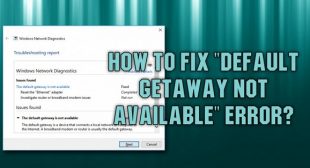 How to Fix Default gateway not available error? – Norton Setup