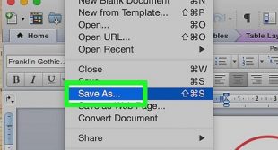 How to Save a Word Document as JPEG File