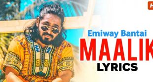 Maalik Lyrics – Emiway