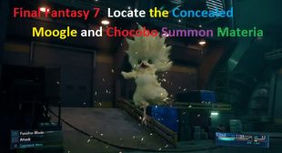 Final Fantasy 7: Locate the Concealed Moogle and Chocobo Summon Materia