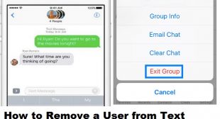 How to Remove a User from Text Message Group on iPhone?