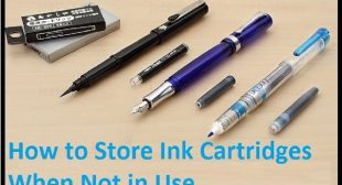 How to Store Ink Cartridges When Not in Use