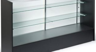 High quality Tempered glass display shelving for retail