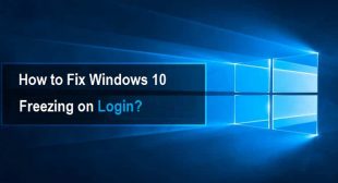 How to Fix Windows 10 Freezing on Login? – Office Setup