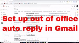 How to Set Up Auto-Reply in Gmail – Office Setup