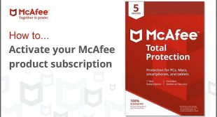 www.Mcafee.com/activate – Login McAfee Account – McAfee Activate