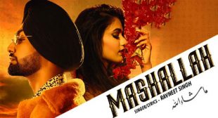 Mashallah Lyrics by Ravneet Singh