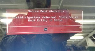 How to Fix the ‘Secure Boot Violation- Invalid Signature Detected’ Error