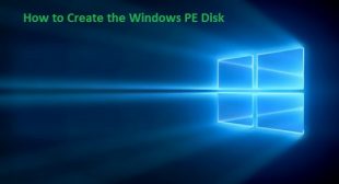 How to Create the Windows PE Disk – Office Setup