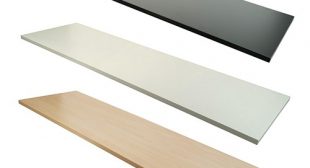 Latest Design Melamine Laminate Display Shelves