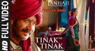 Tinak Tinak Lyrics ~ LyricsZoon | Best Hindi Lyrics Collection