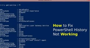 How to Fix PowerShell History Not Working? – Office Setup