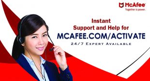 McAfee Activate – Enter Product Key
