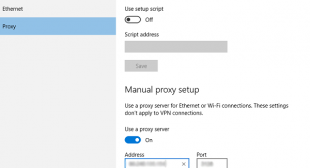 How to Setup a Proxy Server in Windows 10