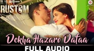 Dekha Hazaro Dafaa Lyrics – Rustom