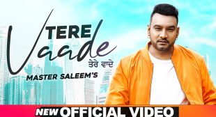Tere Vaade lyrics- Master Saleem