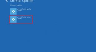 Windows 10 Update: How to Uninstall It