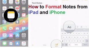 How to Format Notes from iPad and iPhone – Setup Tube