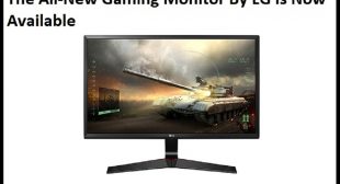The All-New Gaming Monitor By LG Is Now Available