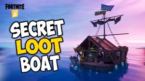 Where to Find the Secret Loot Boat in Fortnite?