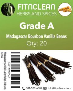 Purchase online Vanilla beans grade A at low cost
